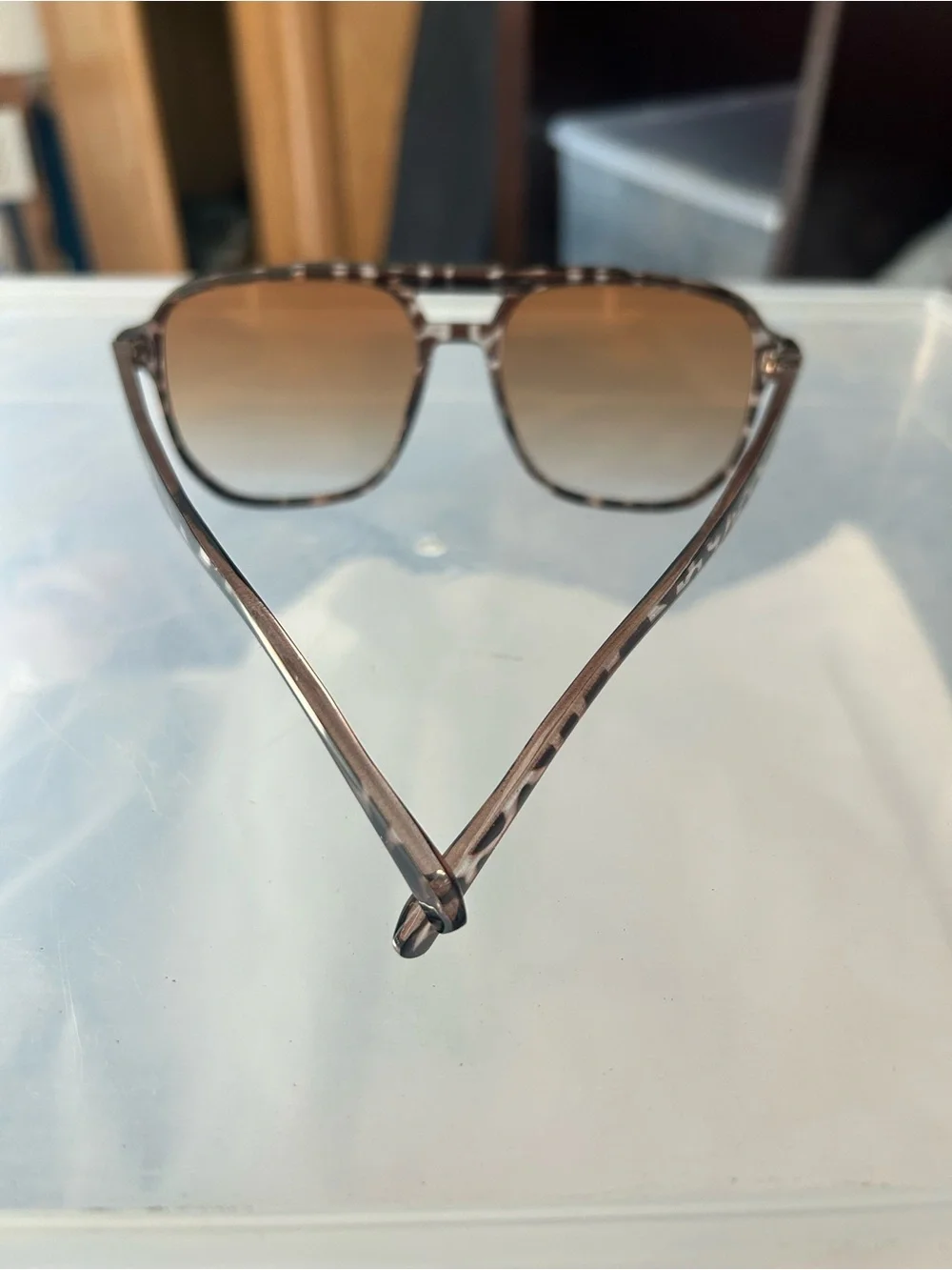 Tortoise Frame Brown Gradient Lens Sunglasses
